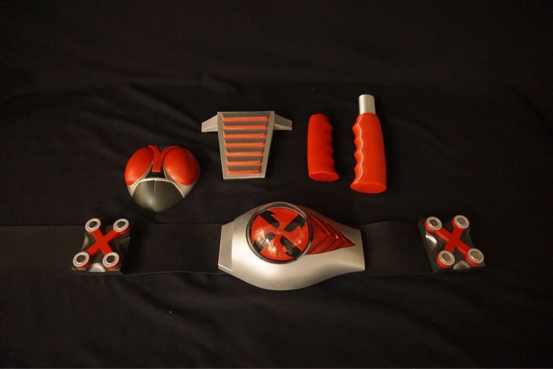 仮面ライダーX ベルト　武器　一式　ライドル　電動回転式