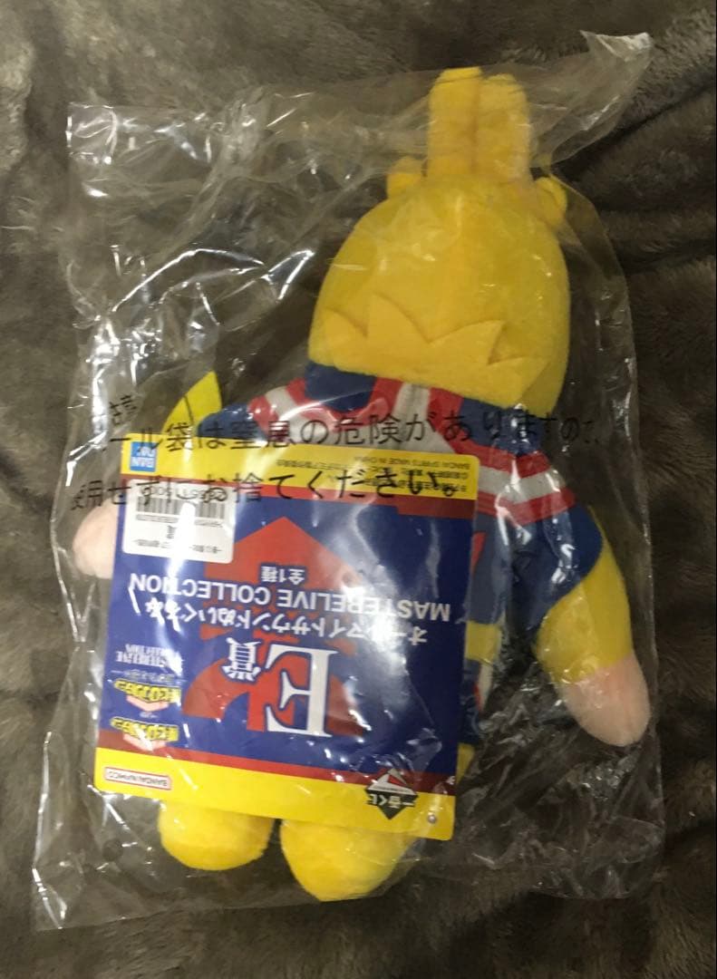 ヒロアカ 一番くじ 紡がれる想い D賞 爆豪 E賞オールマイトぬいぐるみ