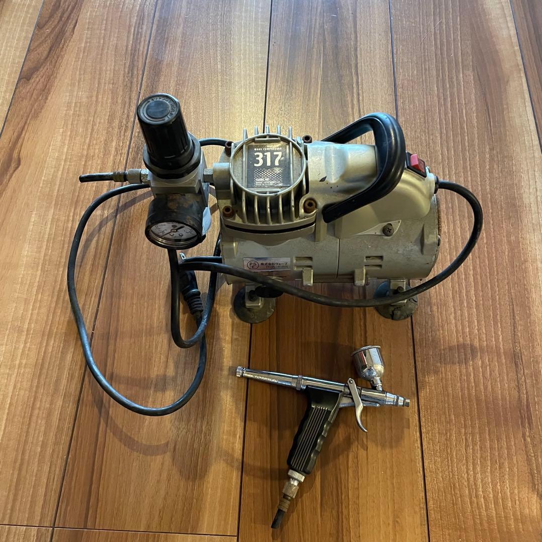 ウェーブ コンプレッサー 317 エアブラシ WAVE COMPRESSOR - メルカリ