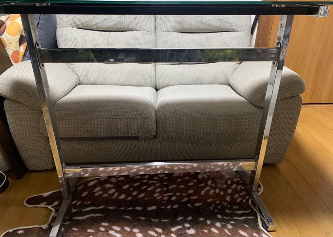 強化ガラスカウンターテーブル