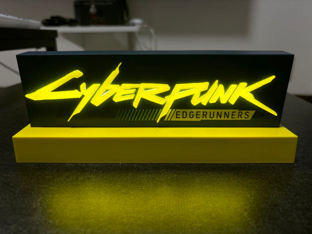 Cyberpunk 2077 サイバーパンクエッジランナーズ ロゴライト - メルカリ