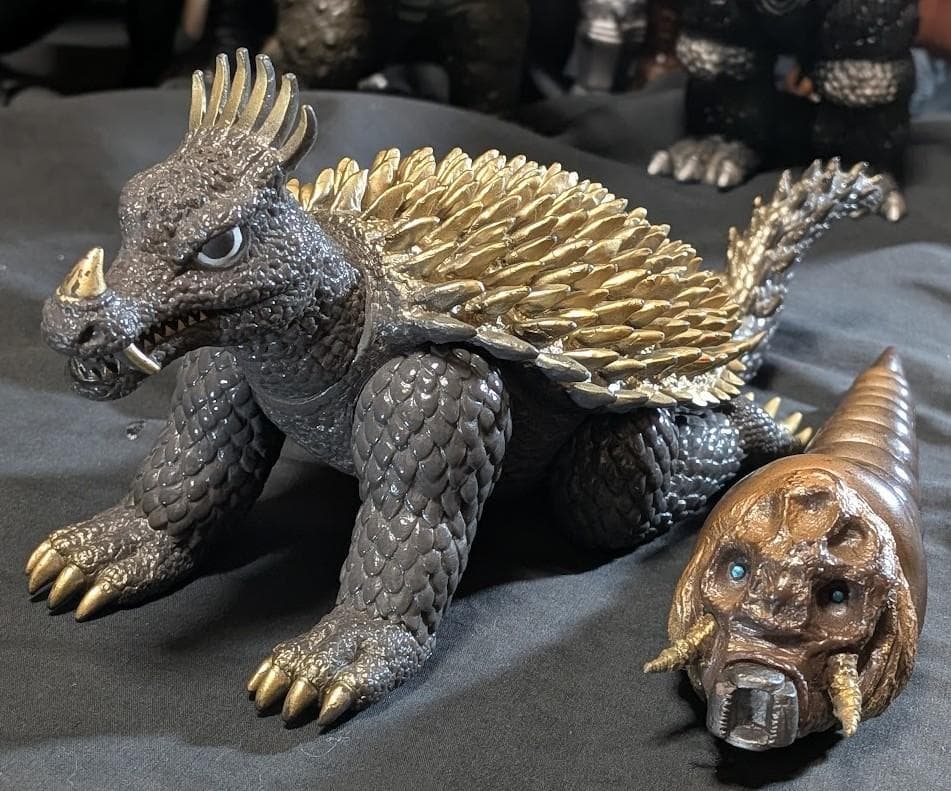 昭和ゴジラ東宝チャンピオンまつり（バンダイ）ソフビフィギュア10体セット