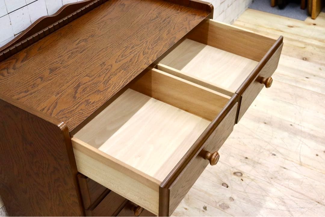 GMGK566○5段チェスト 整理箪笥 収納家具 飾り棚 リビング収納 チェス