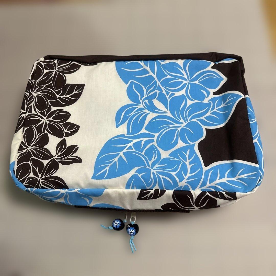 専用・ハワイアン柄 トラベルポーチ Lサイズ #2