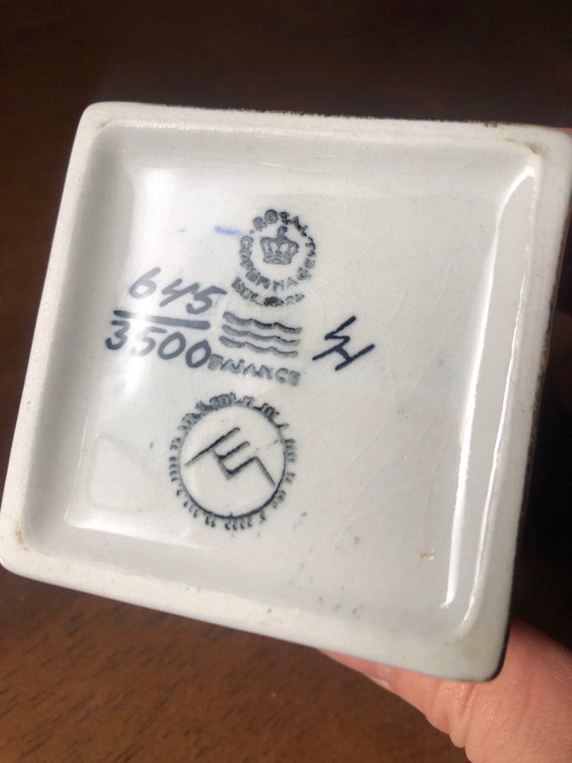 ロイヤルコペンハーゲン ビンテージ　キャンドルホルダー