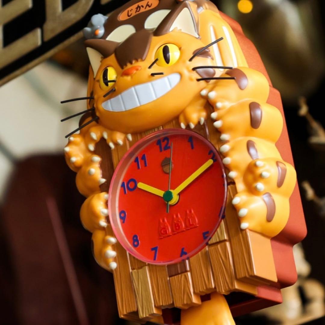 GBL となりのトトロ ネコバス振り子時計　新品未使用