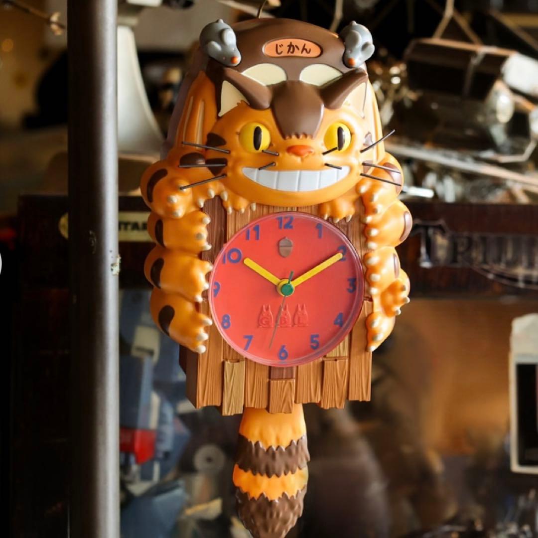 GBL となりのトトロ ネコバス振り子時計　新品未使用