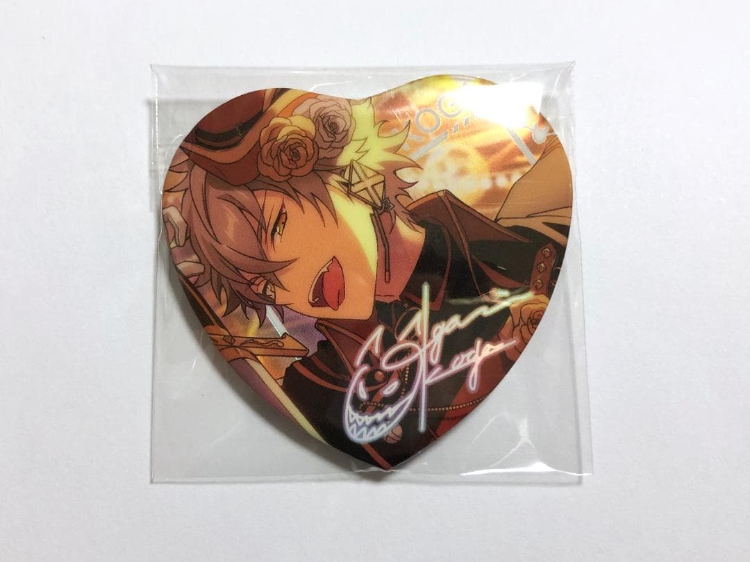 大神晃牙 中国限定 願望 缶バッジ ストア ハート 缶バッジ あんスタ