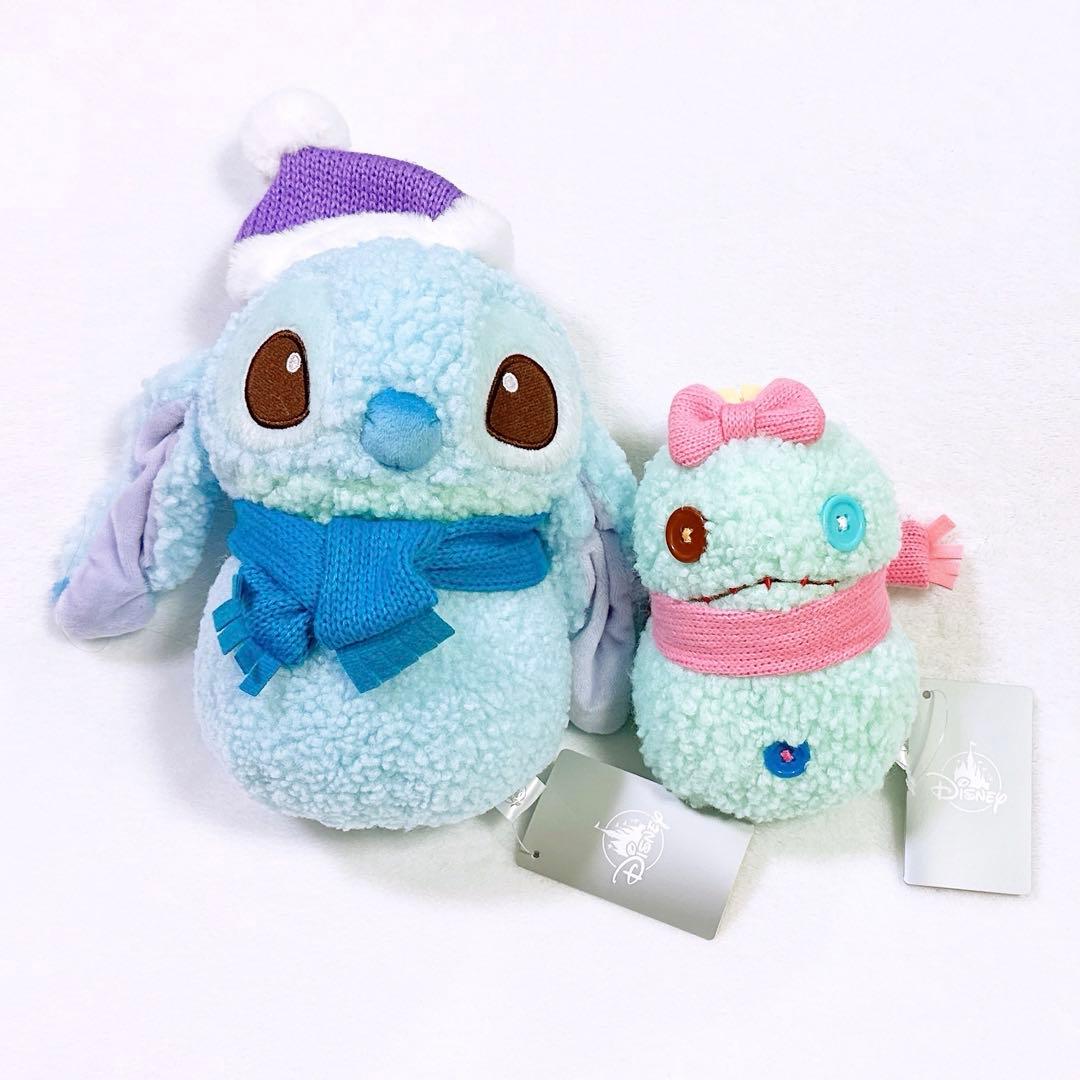 ディズニーストア スティッチ スクランプ ゆきだるまたち 雪だるま