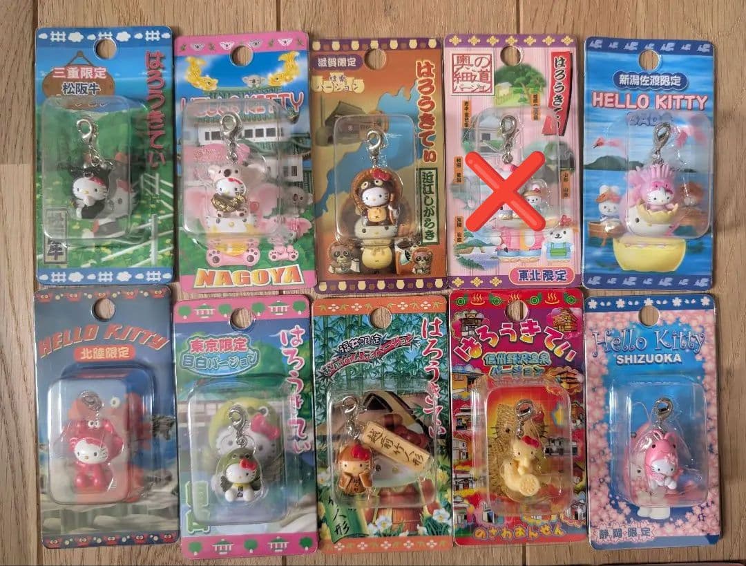 レア品 ご当地キティ ファスナーマスコット ハローキティ 根付