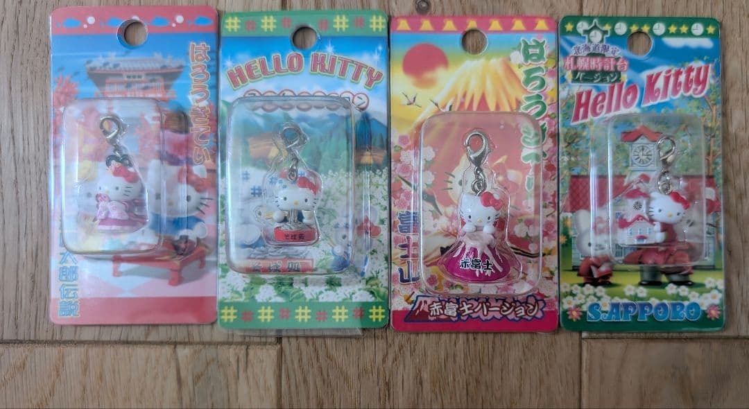 レア品 ご当地キティ ファスナーマスコット ハローキティ 根付