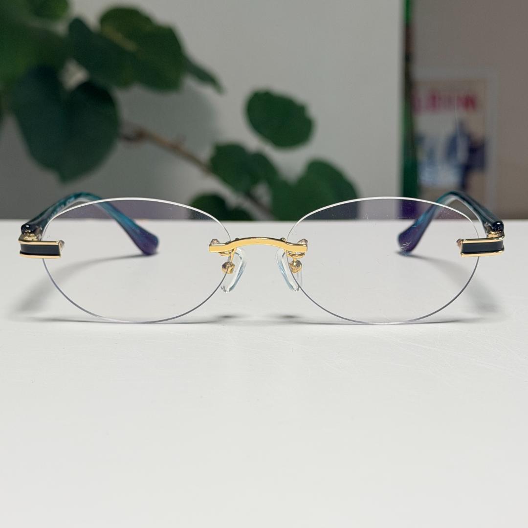 eyebrella.CP アイブレラ ツーポイント リムレス 縁無し 眼鏡