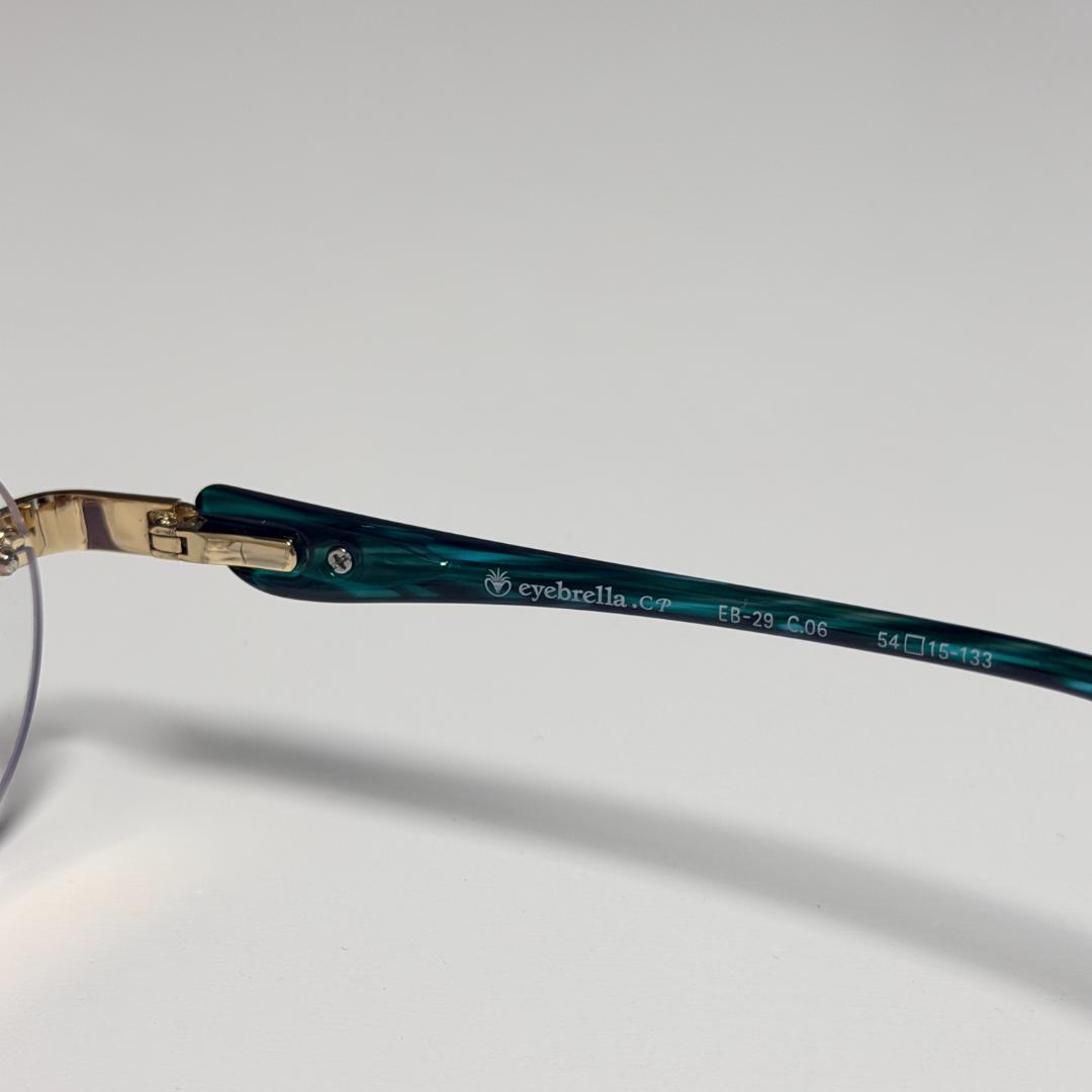 eyebrella.CP アイブレラ ツーポイント リムレス 縁無し 眼鏡