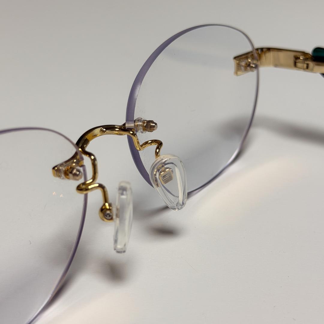 eyebrella.CP アイブレラ ツーポイント リムレス 縁無し 眼鏡