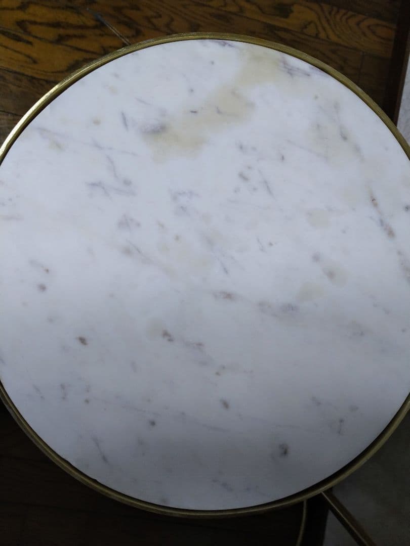 zara ザラホーム・大理石ネストテーブル・丸テーブル・大理石