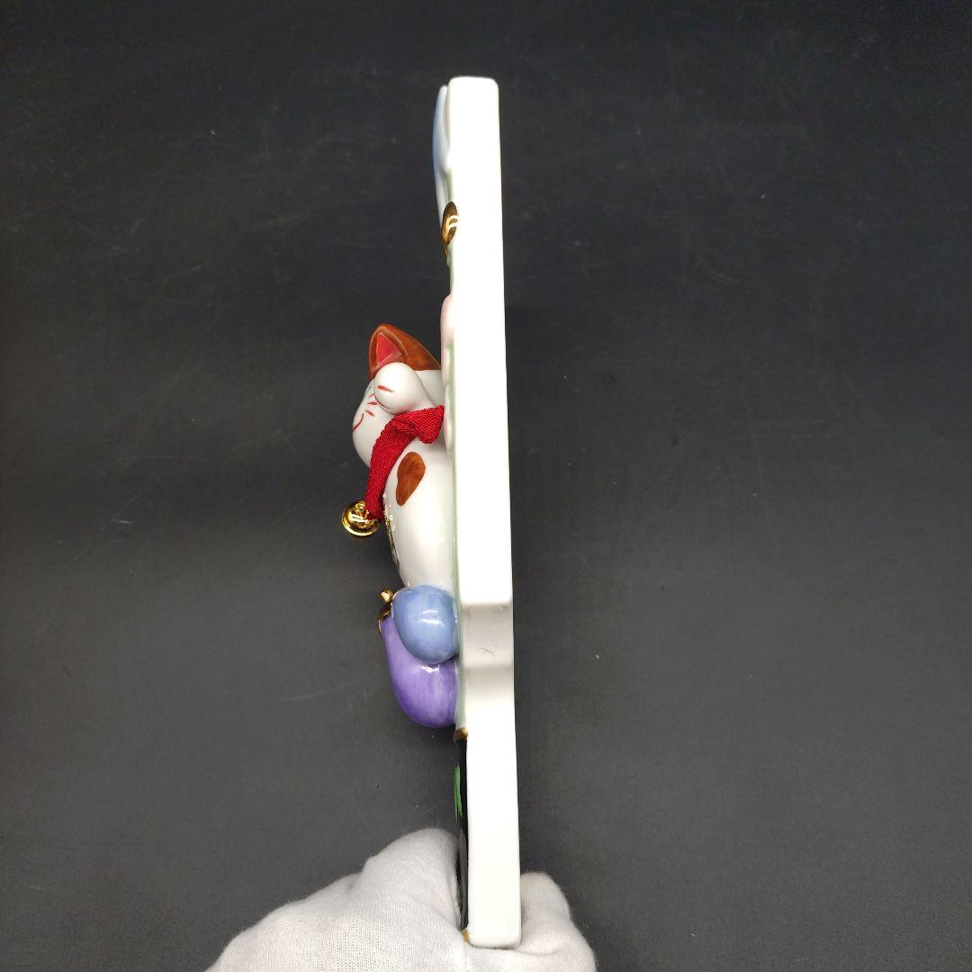 ⭐️新品 未使用品⭐️道楽堂 猫舎 本舗 羽子板置物