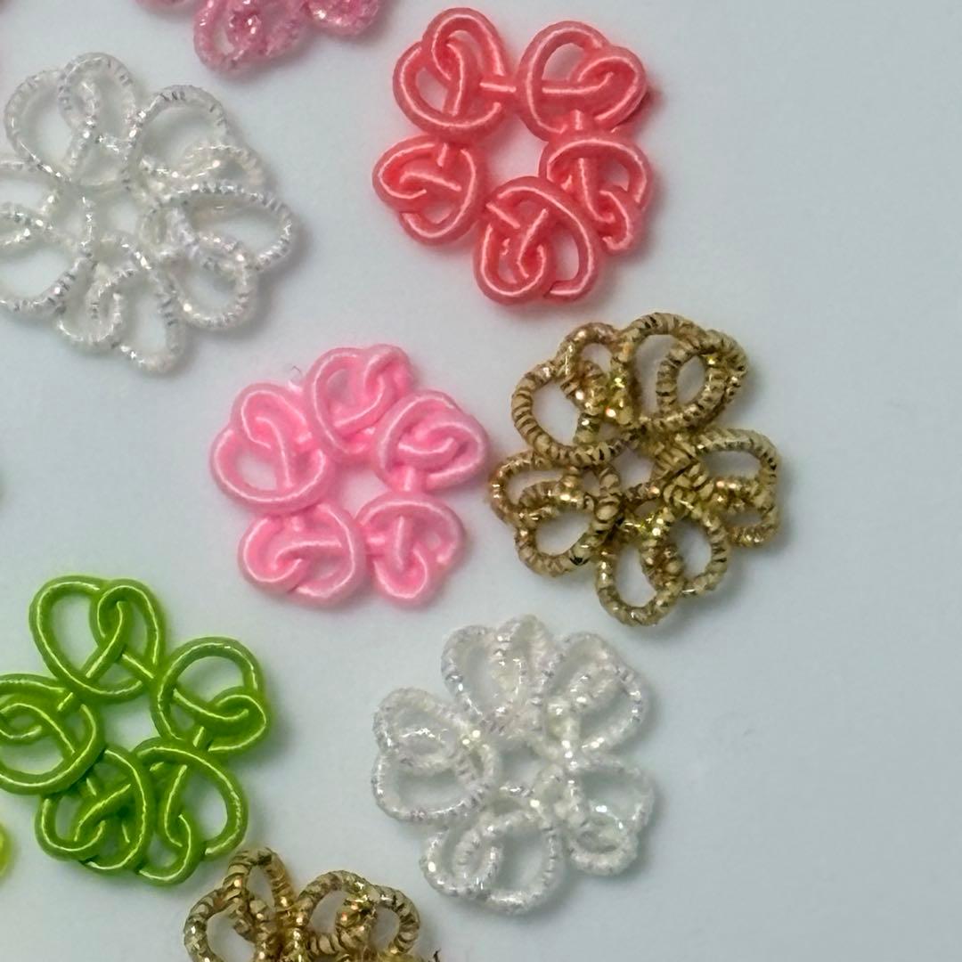 水引パーツ ミニ桜結び No.725 - メルカリ