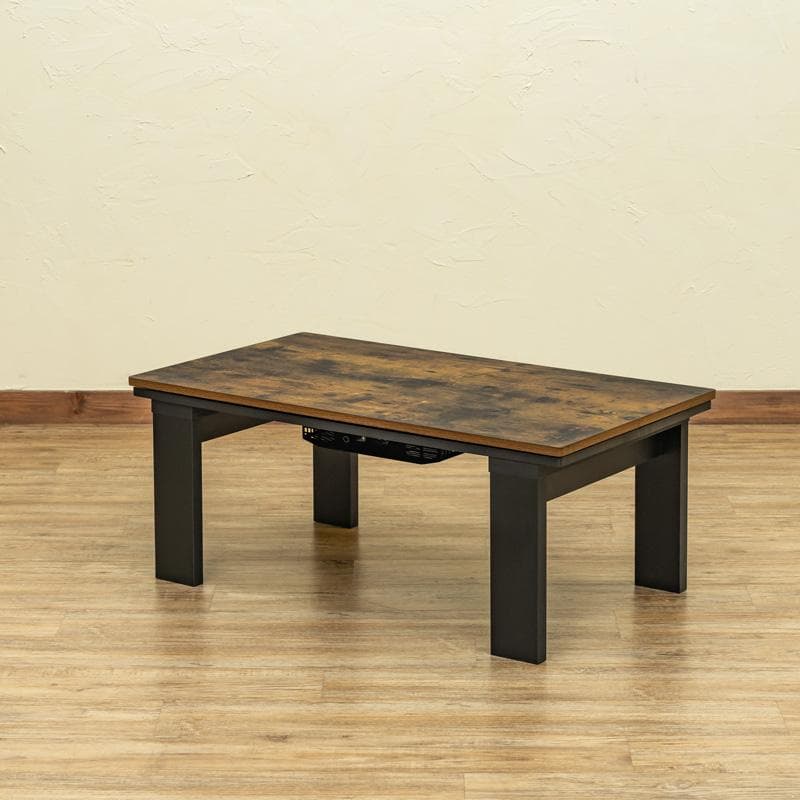 《新品・送料無料》モダンリビングコタツ　90×50　OAK/VBR/WAL
