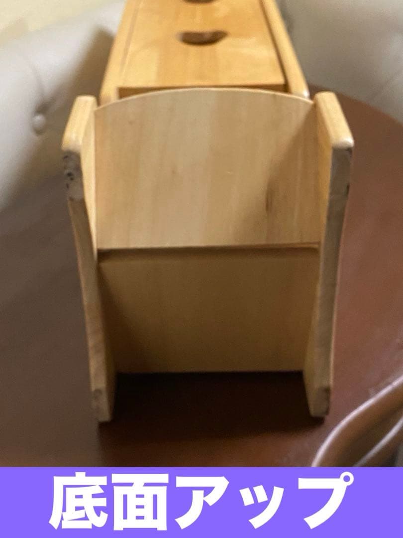 カントリー♦️ハンドタオルホルダー♦️ペーパーストック棚♦️ナチュラルブラウン♦️送料込