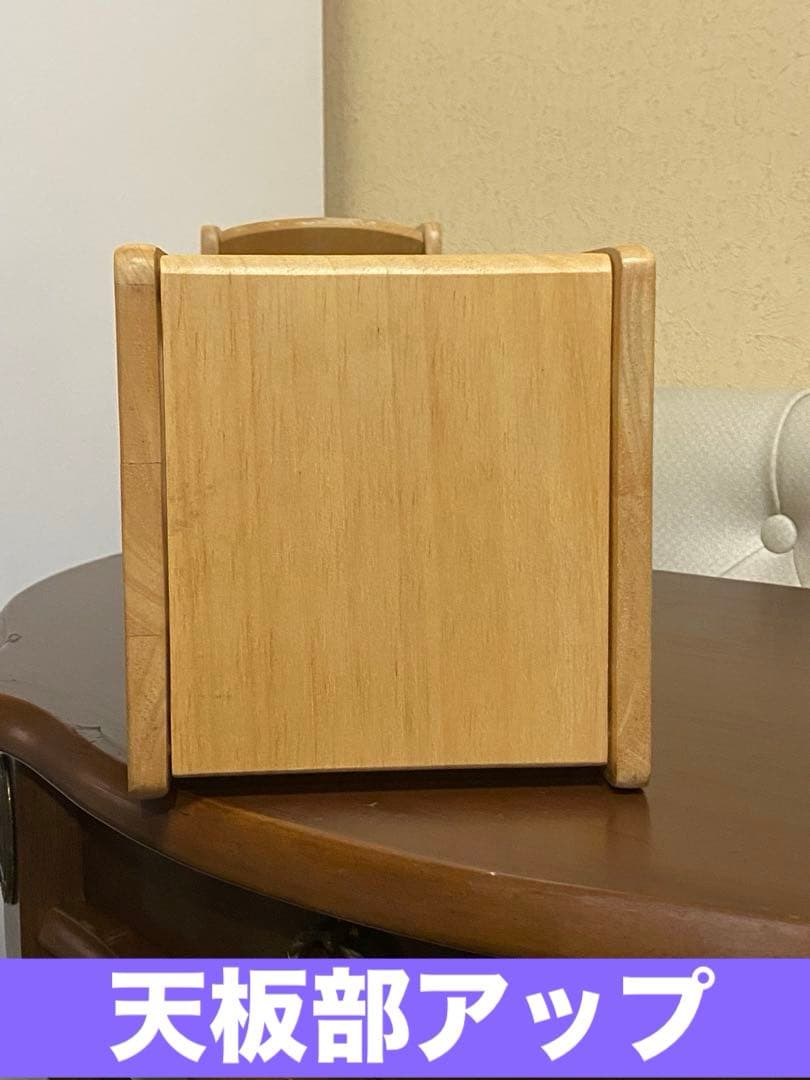 カントリー♦️ハンドタオルホルダー♦️ペーパーストック棚♦️ナチュラルブラウン♦️送料込