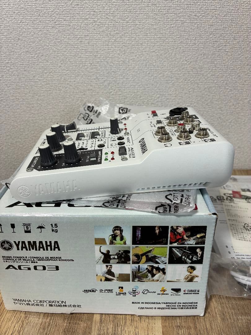 YAMAHA AG03 初代 ミキシングコンソール