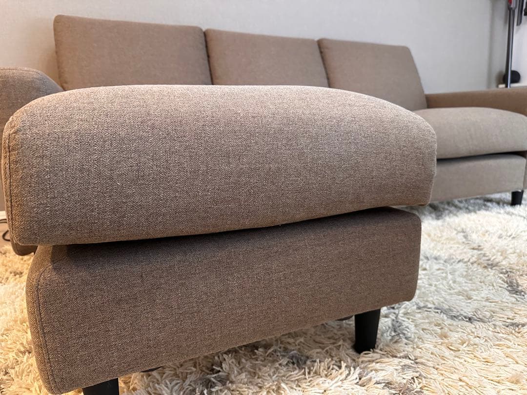 ニトリ　カウチソファ3人掛け　Nシールド