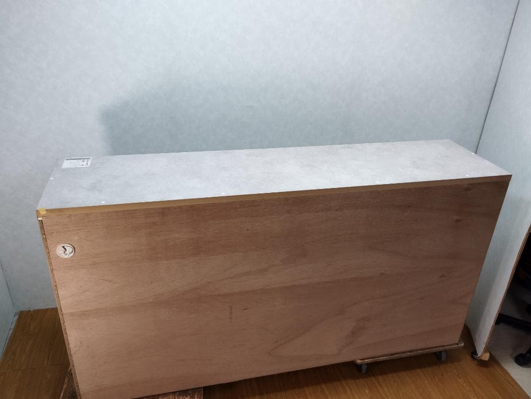 K☆141 パモウナ 食器棚 RU オープンタイプ 未使用キズ有り品