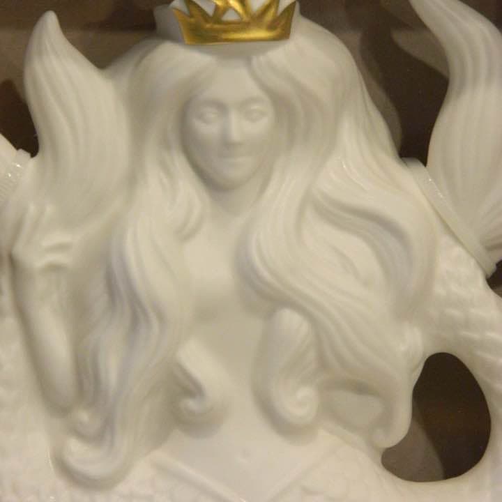 スターバックス 激レア オブジェ セラミック セイレーン フィギュア