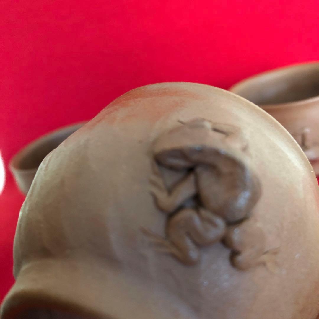 田嶋萬古焼 勝三窯 田嶋勝三 手捻り蛙 湯呑み揃【未使用品】 - メルカリ