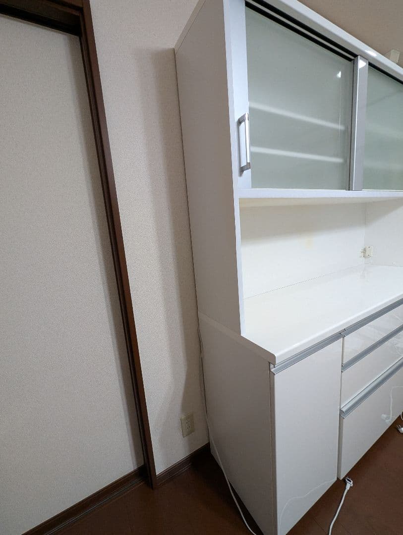ニトリ キッチンボード 160 ホワイト 中古