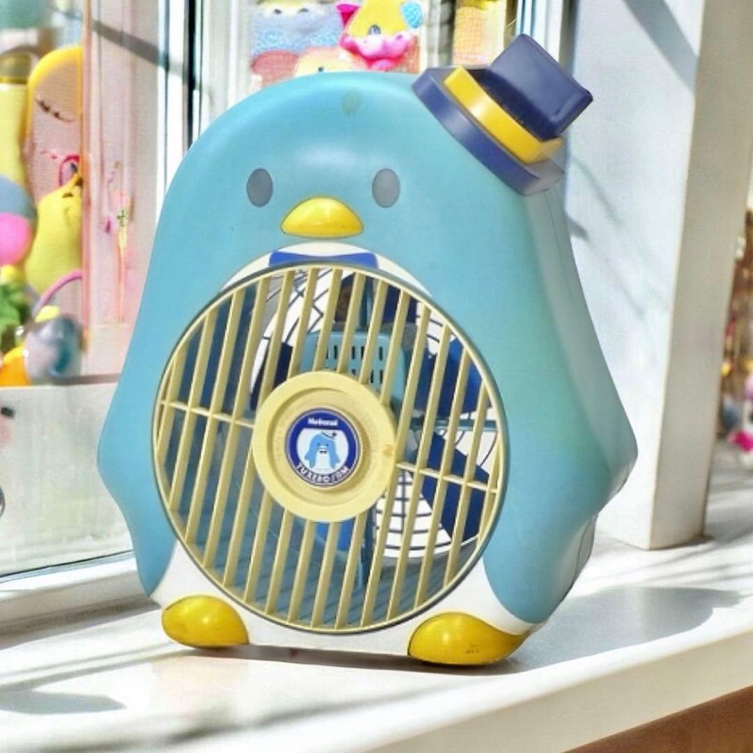 1984年 SANRIO タキシードサム レトロ大型循環扇風機 サーキュレーター