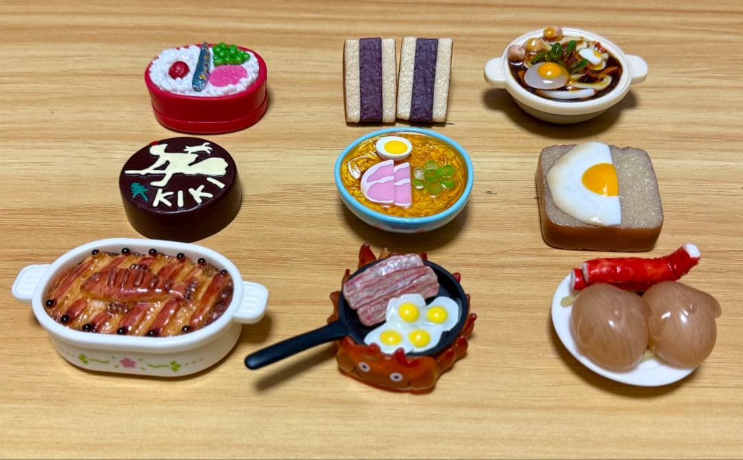 期間限定値下げ中！ジブリパーク限定 オリジナル 食べ物マグネット 9種セット