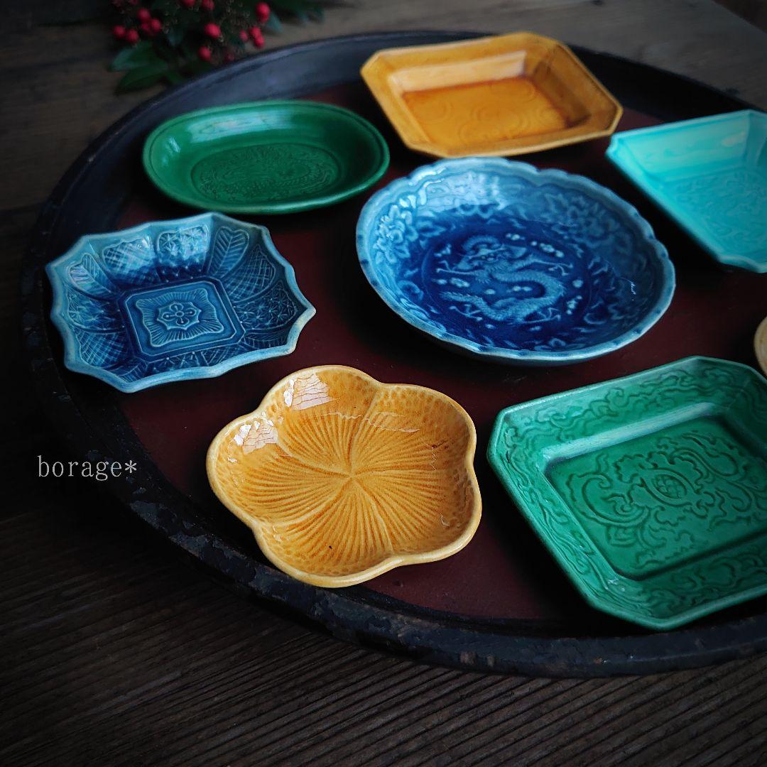 【ご成約】淡路珉平焼と骨董の器 おまとめ