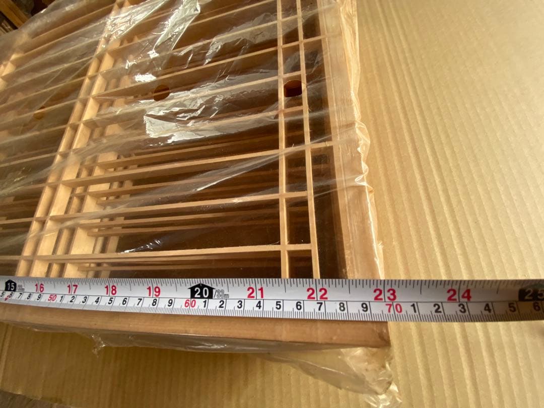 立茂枠付き組子4組