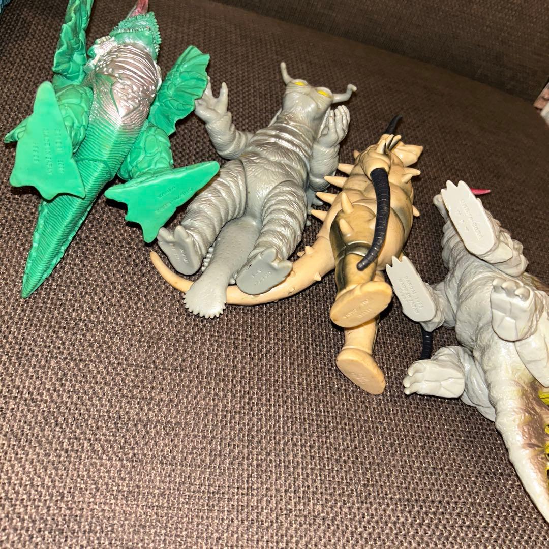 (1022) 当時物 ウルトラマン 怪獣 フィギュア ソフビ まとめ売り