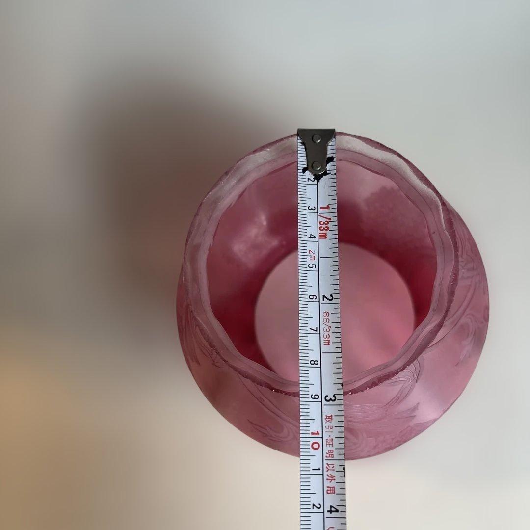 アンティークガラスランプカバー