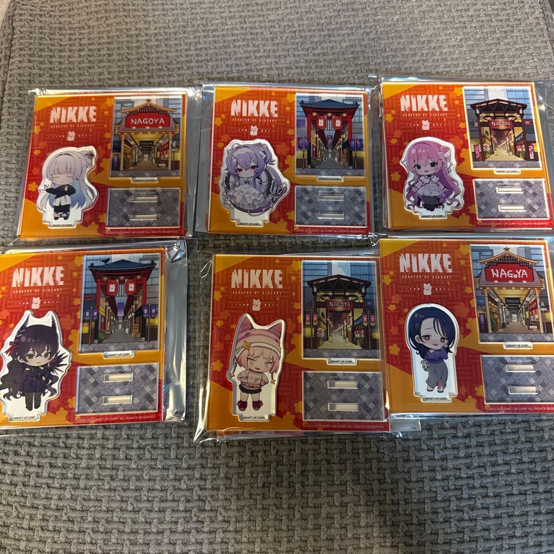 NIKKE エリア防衛戦名古屋 ミニジオラマアクリル コンプリートセット