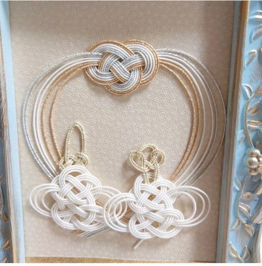 （b-517）水引　お雛様フレーム