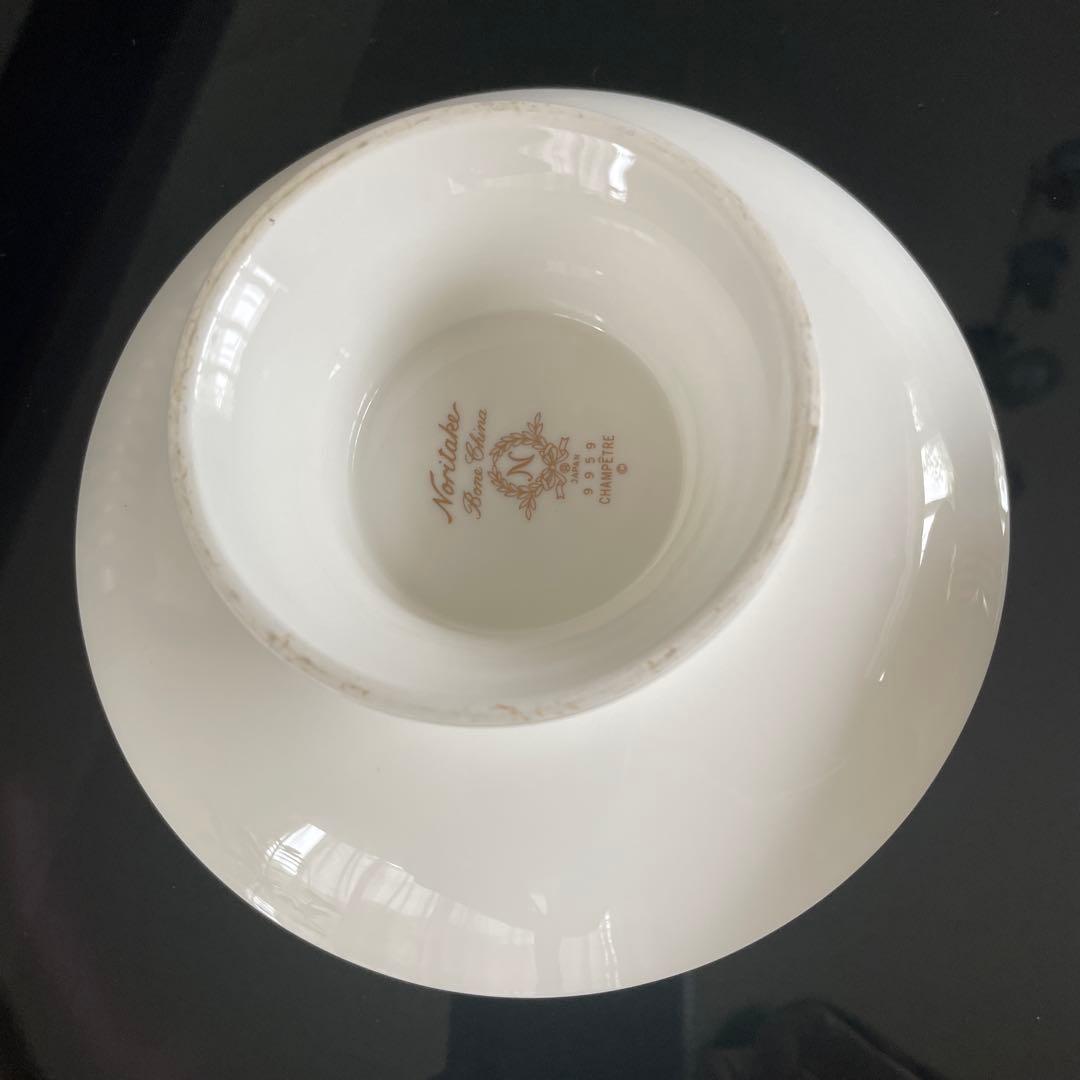 ノリタケ コンポート皿 脚付き クレージュ - メルカリ