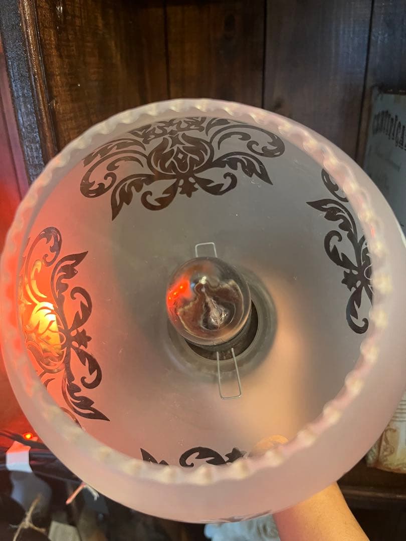 レトロなランプ　高さ31センチ