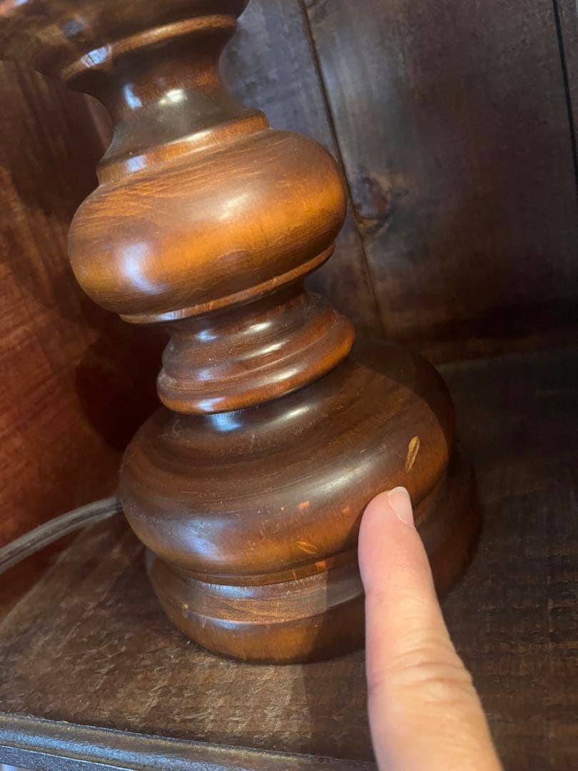 レトロなランプ　高さ31センチ