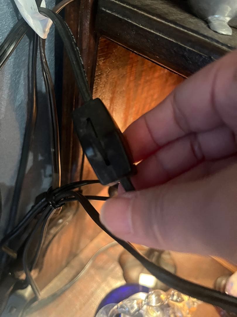 レトロなランプ　高さ31センチ