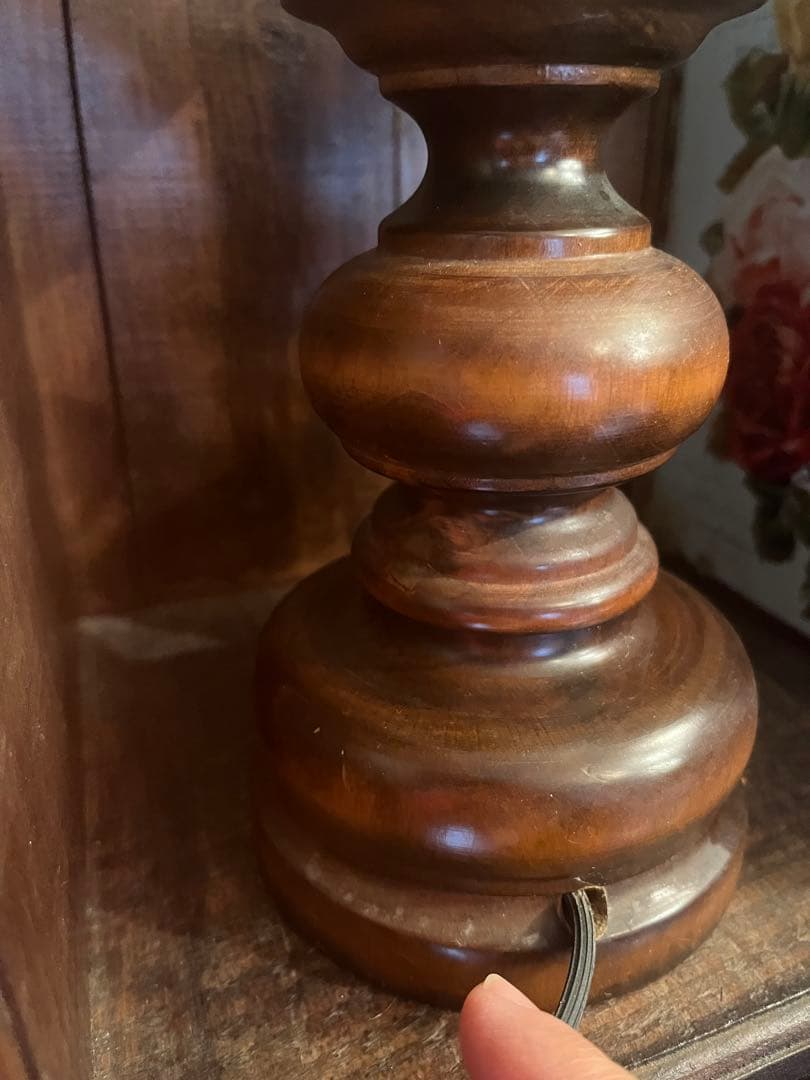 レトロなランプ　高さ31センチ