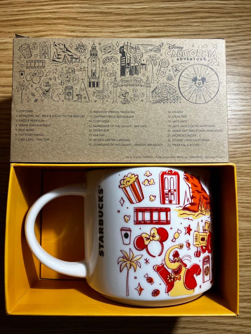 もも⭐️様専用】ディズニー×スタバ マグカップ カリフォルニア 2023