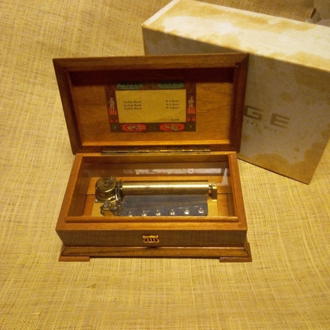 高級オルゴール72弁　モーツァルトのトルコ行進曲　リュージュ