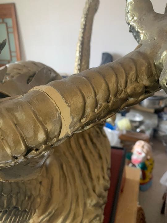 金龍オブジェ　引き取り対応のみ