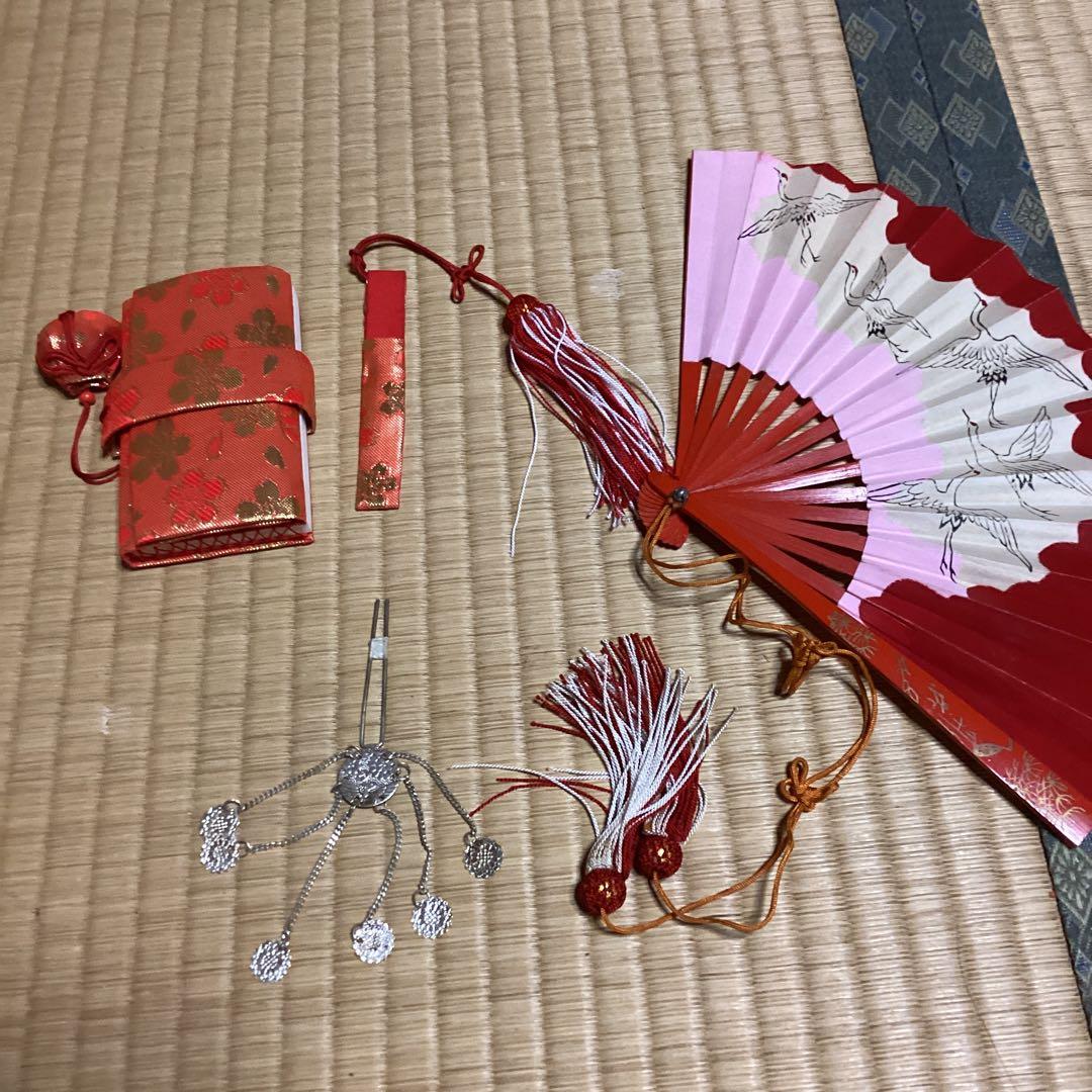 七五三七歳用フルセット　帯幅18センチ草履21、5センチ