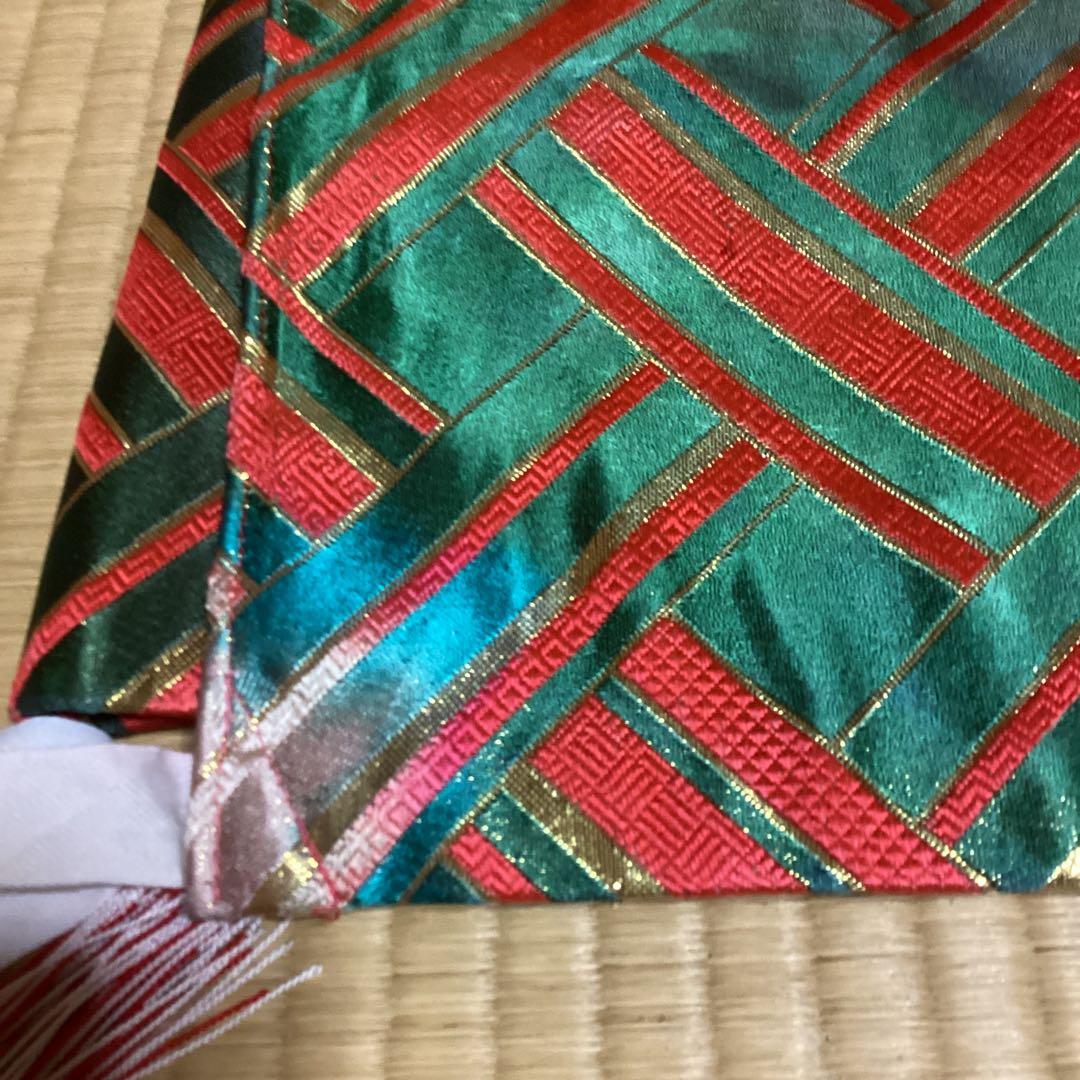 七五三七歳用フルセット　帯幅18センチ草履21、5センチ