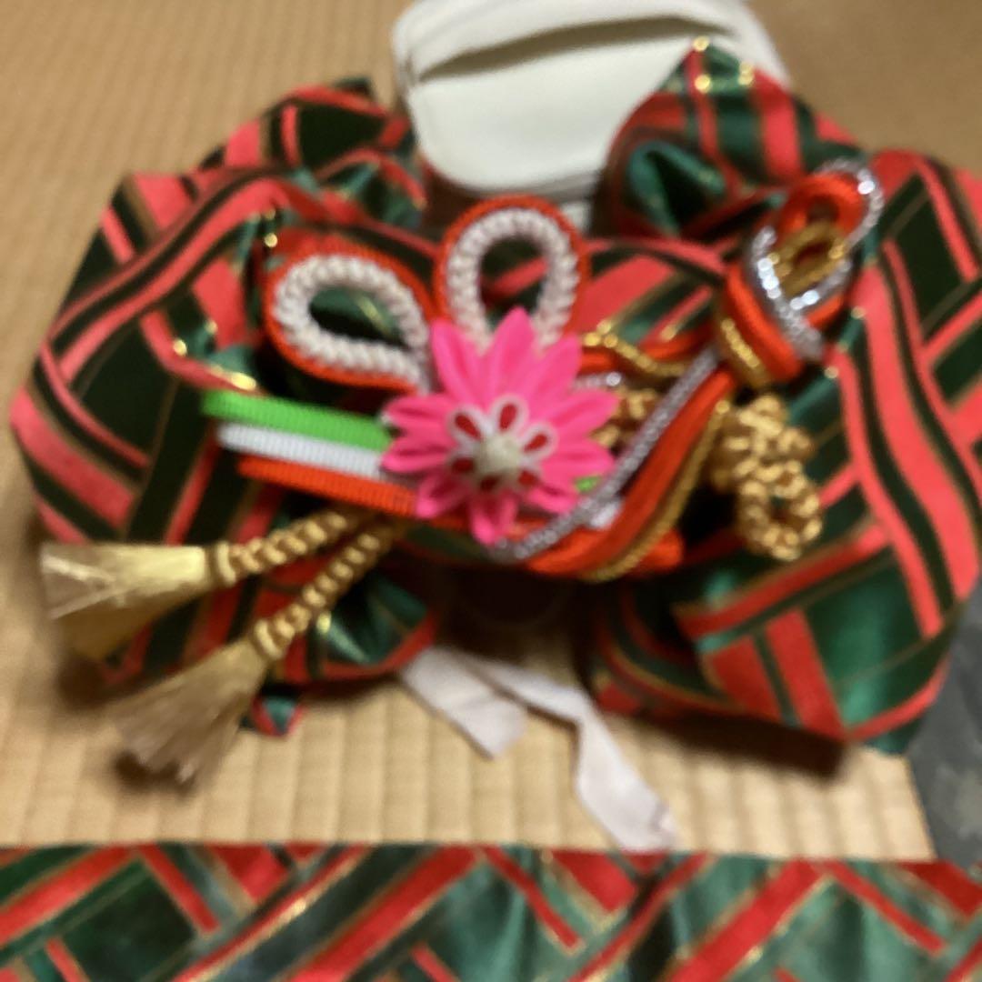 七五三七歳用フルセット　帯幅18センチ草履21、5センチ