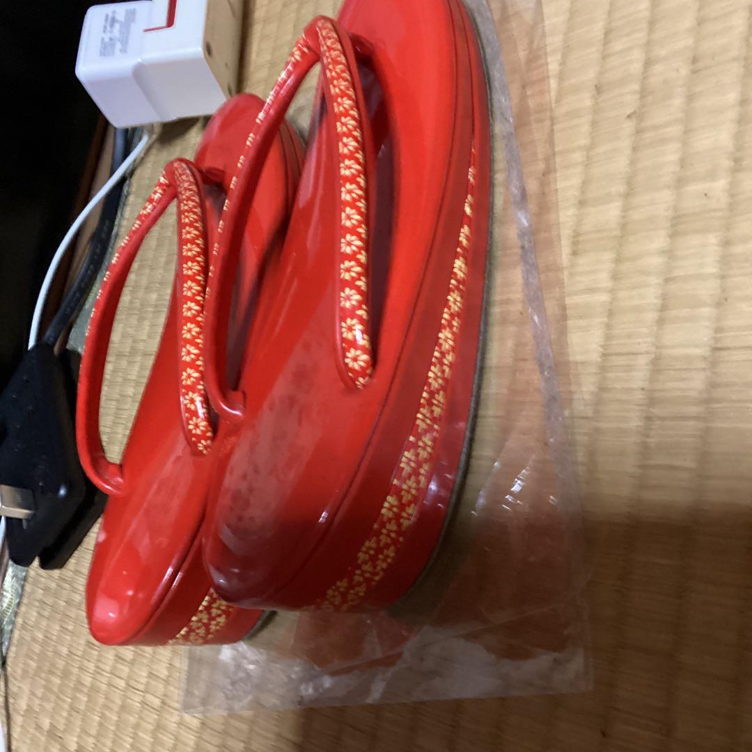 七五三七歳用フルセット　帯幅18センチ草履21、5センチ